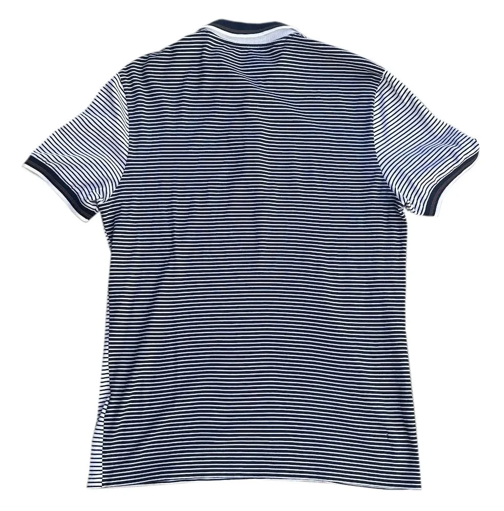 Vintage Gucci Striped Polo Shirt (Size XL, Fits Slim) — RootsBK